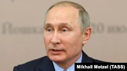 Рускиот претседател Владимир Путин. 