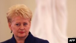 Литванската претседателка Далија Грибаускаите 