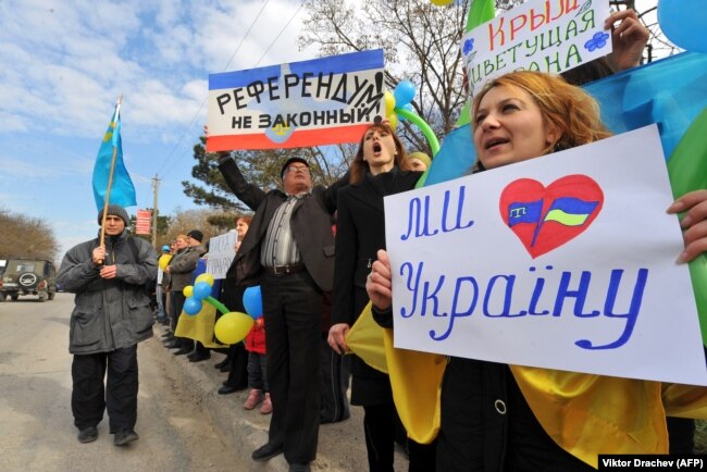 Крым, 14 марта 2014 года