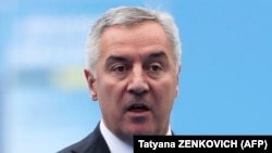  Црногорскиот претседател Мило Ѓукановиќ 