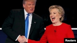 Donald Trump-la Hillary Clinton-un debatı, New York, 26 sentyabr, 2016