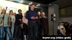 Наріман Алієв на презентації фільму «Додому», архівне фото