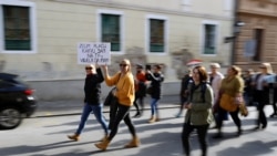 Protest zaposlenih u obrazovanju u Zagrebu 6. novembra