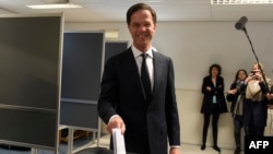 Kryeministri holandez, Mark Rutte.