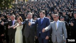 Саакашвили кезинде украин президентинин башкы тилектештеринин бири деп сыпатталган.
