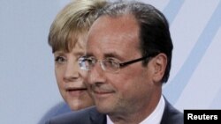 Angela Merkel şi Francois Hollande