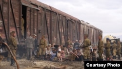 "Сталинге сыйлық" картинасынан жалпы кадр.