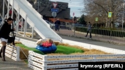 Гірка на площі Нахімова в Севастополі