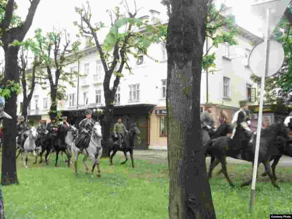 Caucasus -- 150 years of the Caucasian War, Day of Memory in Nalchik, Kabardino-Balkar Republic, 21May2014