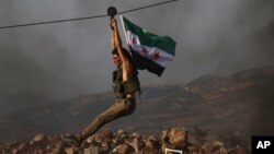 یک عضو ارتش آزاد سوریه