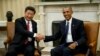Барак Обама и Си Цзиньпин на встрече в Белом доме 