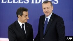 N.Sarkozy və R.T.Ərdoğan, 3 noyabr 2011