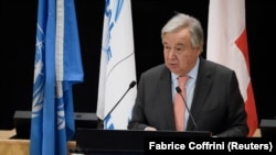 FILE: United Nations Secretary-General Antonio Guterres 