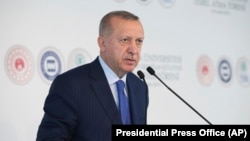 Президент Турции Реджеп Тайип Эрдоган. 