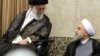 Iranian Supreme Leader Ayatollah Ali Khamenei (left) and Iranian President Hassan Rohani: "The value of each to the other is quickly running out," says Scott Lucas, an Iran specialist at the University of Birmingham.