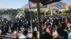 اعتصاب و تجمع مردم بانه در اعتراض به کشته شدن دو کولبر 