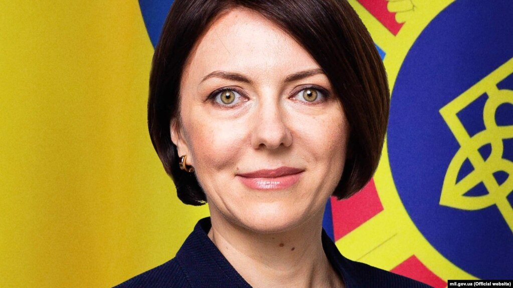 Заступник міністра оборони України Ганна Маляр