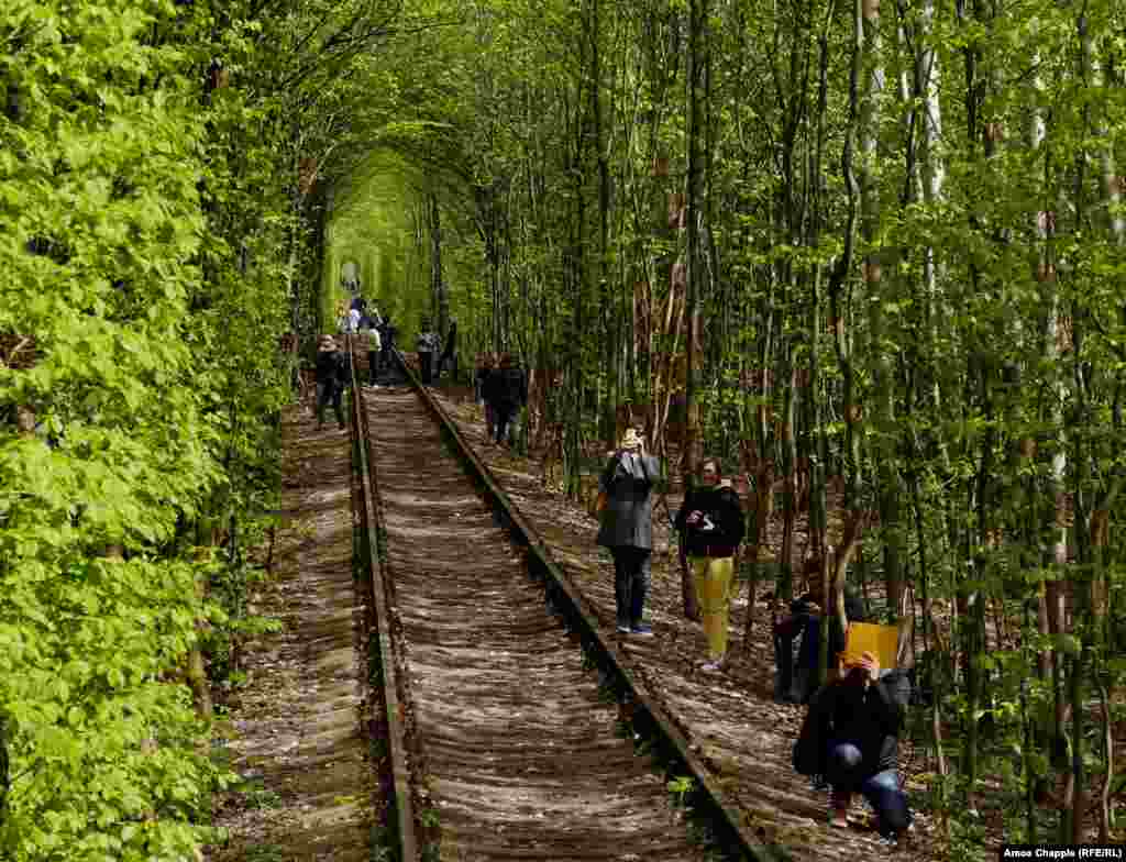 Last year a 38-year-old Japanese woman was struck by the train, fracturing her hip. But the train operators say this was a freak event and they’re not concerned about growing numbers of tourists.
