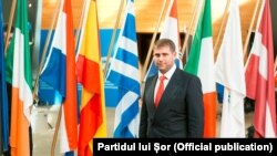 Ilan Șor în vizită la Parlamentul European, octombrie 2017