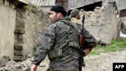 Боец армии Нагорного Карабаха