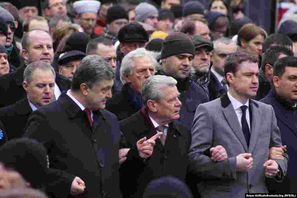 Петро Порошенко та президент Німеччини Йоахім Ґаук
