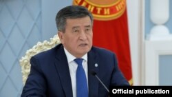 President Sooronbai Jeenbekov has asked his Chinese counterpart, Xi Jinping, for debt relief.