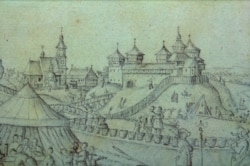 Рэчыцкі замак. 1649 год