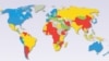 მსოფლიოში ეკონომიკური თავისუფლების ამსახველი რუკა