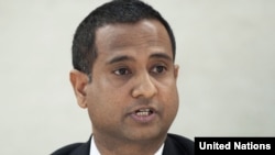 Ahmed Shaheed, the UN special rapporteur on Iran, said the human rights situation in Iran appears to be getting "worse."
