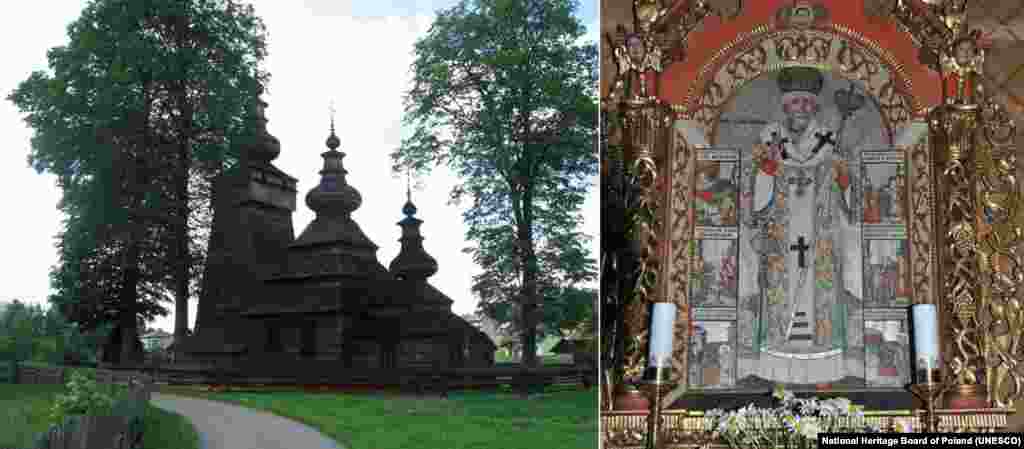 According to UNESCO, "The tserkvas bear testimony to a distinct building tradition rooted in Orthodox ecclesiastic design, interwoven with elements of local tradition."