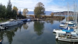 Kаналот Билјанини Извори во Охридско езеро. 