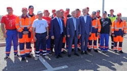 Президент России Владимир Путин принял участие в открытии участка крымской трассы «Таврида»