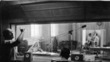 A broadcast from the first RFE studio in Munich, where RFE began broadcasting in May 1951.