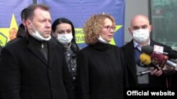 Архивска фотографија: Изјава за медиумите за загадениот воздух на Радмила Шекеринска од СДСМ на 20 декември 2013 година 