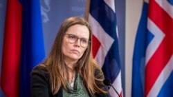 Исландиянын премьер-министри Катрин Якобсдоуттир.