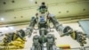 Робот Фёдор перед полётом в космос