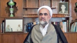 Ahmad Montazeri, son of grand ayatollah Hussein-Ali Montazeri who was a prominent Shiite theologian. File photo