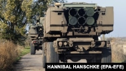 США раніше передали Києву 20 систем HIMARS (на фото: системи на озброєнні української армії в Херсонській області, жовтень 2022 року)