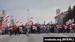 "Марш единства" в Минске