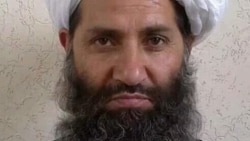 Taliban leader Mullah Haibatullah Akhundzada (file photo)