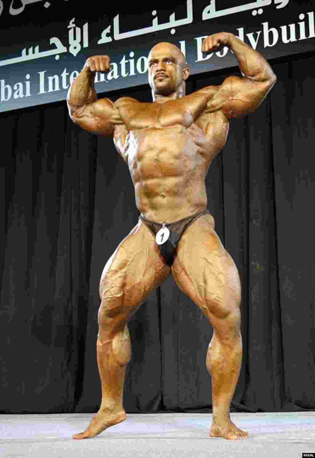 UAE -- International bodybuilding contest in Dubai, Jan2008