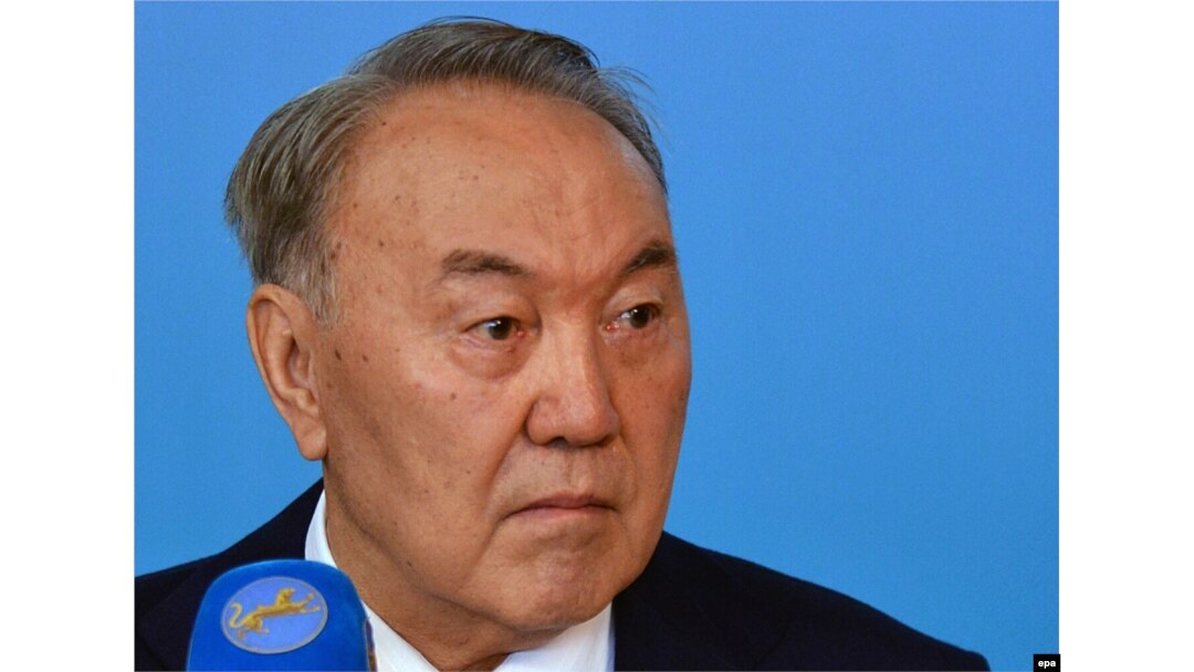 Kazakh President Nursultan Nazarbaev