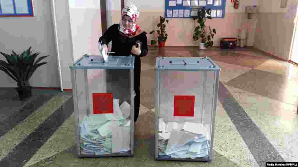 Primaries of Edinaya Rossia in Chechnya, 22 May 2016, Grozny