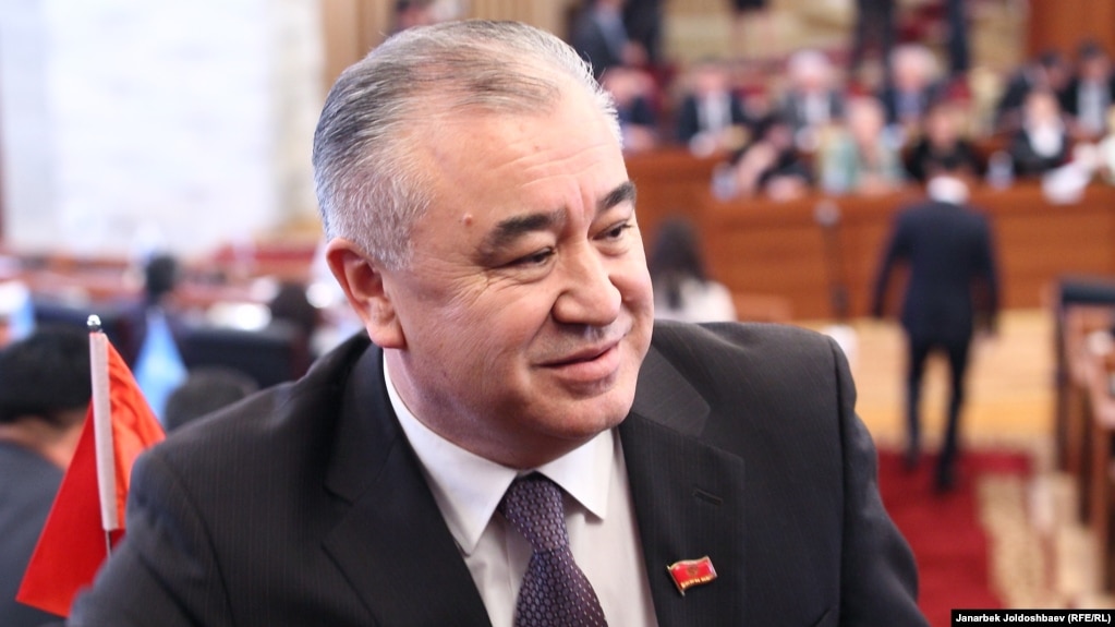 There's been bad blood between Omurbek Tekebaev (above) and his former political ally, Kyrgyz President Almazbek Atambaev, for months now.