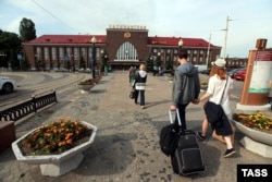 Железнодорожный вокзал в Калининграде