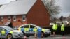 Police officers guard a cordoned-off area around the home of former Russian intelligence officer Sergei Skripal in Salisbury, Britain, following a nerve-agent attack in 2018. (file photo)