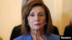 House Speaker Nancy Pelosi said the proposed cuts would have been "harmful to our national security." (file photo)