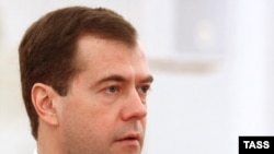 Russia's Dmitry Medvedev said he looked forward to "more creative and cooperative" way forward than with the previous administration. 