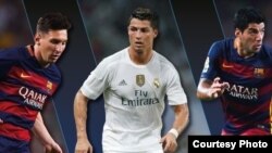 Тройка претендентов на награду. Фото UEFA.com