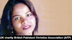Пакистандын Жогорку соту актаган Асия Биби.